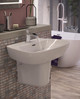 Avari Caroni 1TH Basin & Full Pedestal 600 x 400mm Avari Caroni 1TH Basin & Full Pedestal 600 x 400mm